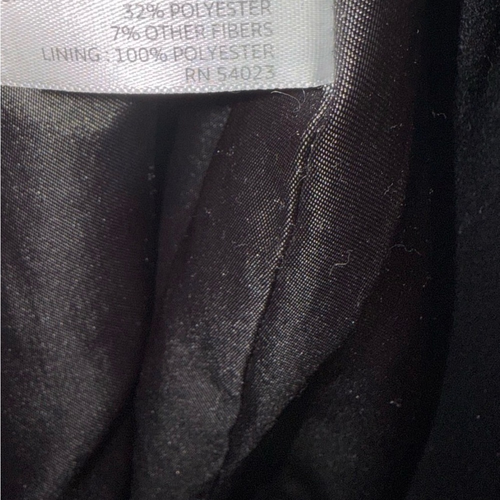 Old Navy Black Double-Breasted Pea Coat - Picture 5 of 6